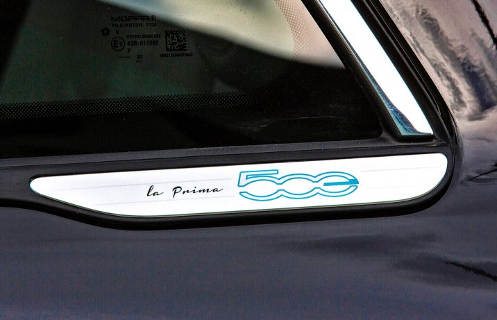 The new Fiat 500 by La Prima and Bocelli - logo