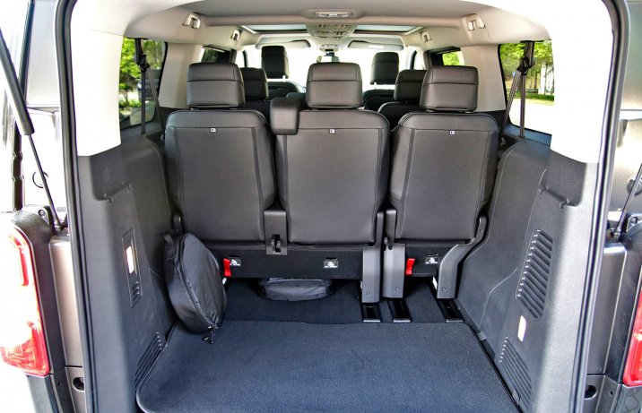 Fiat E-Ulysse – bagażnik