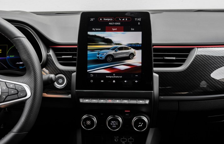 Renault Arkana - ekran