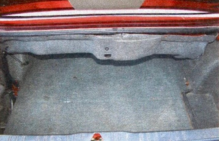 BMW serii 3 Cabriolet (E30) bagażnik