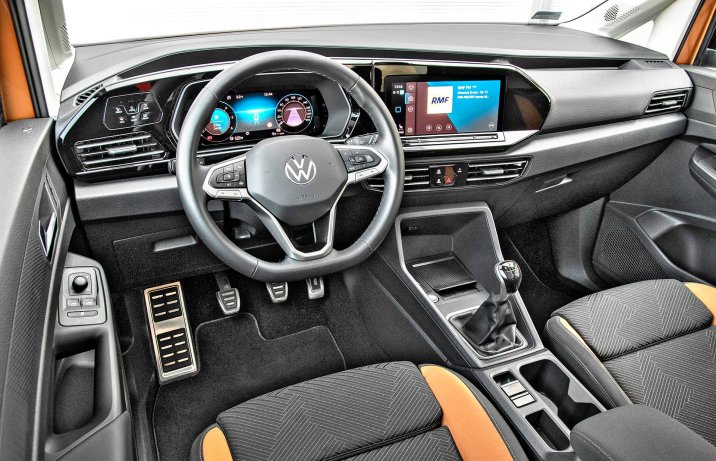 Volkswagen Caddy PanAmericana 2.0 TDI 4Motion – deska rozdzielcza