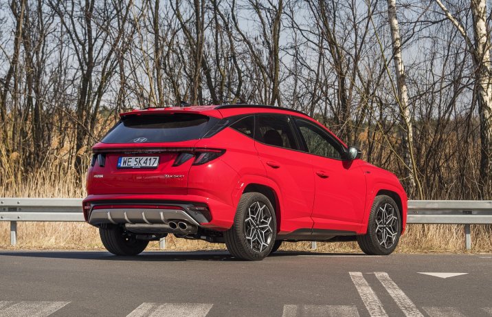 Hyundai Tucson 1.6 T-GDI 6MT 2WD - tył