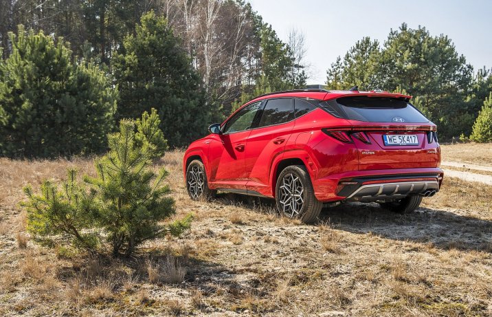 Hyundai Tucson 1.6 T-GDI 6MT 2WD - tył