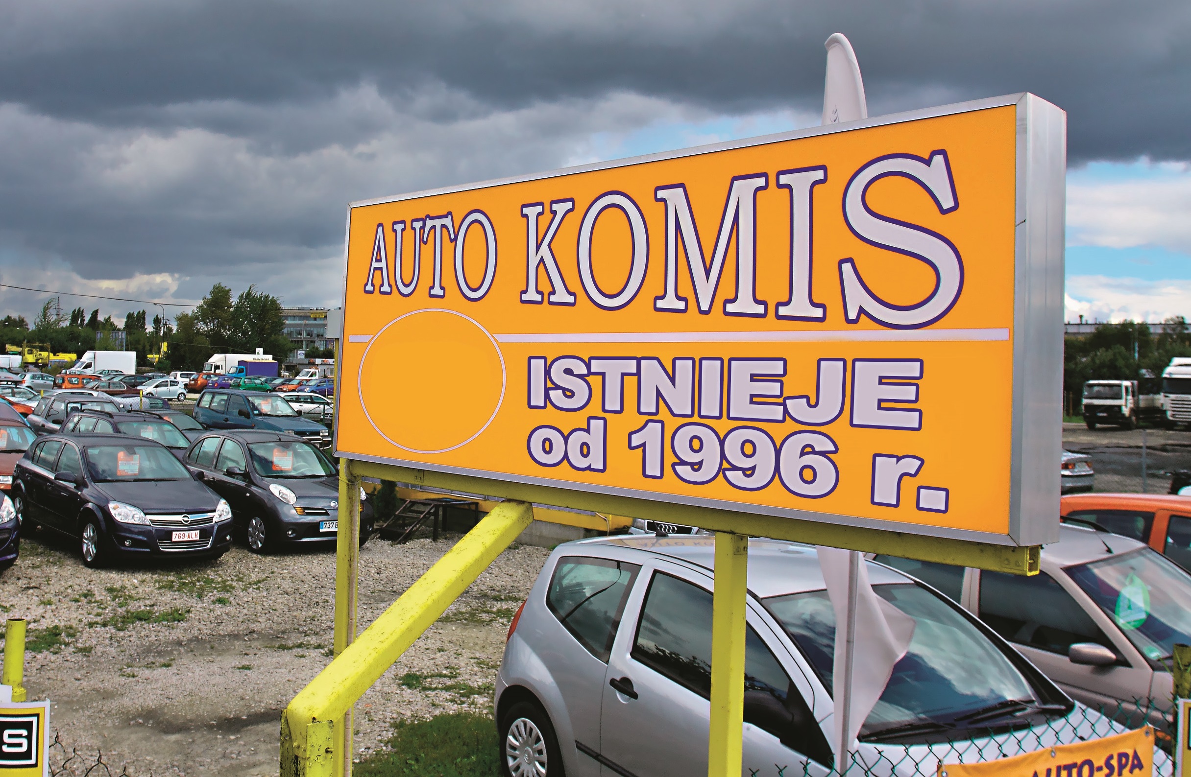 szyld komis