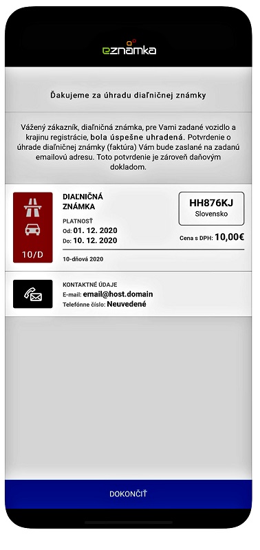 winieta elektroniczna