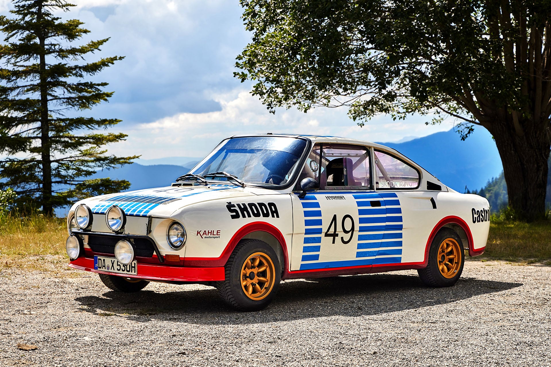 Skoda 130 RS – przód i bok