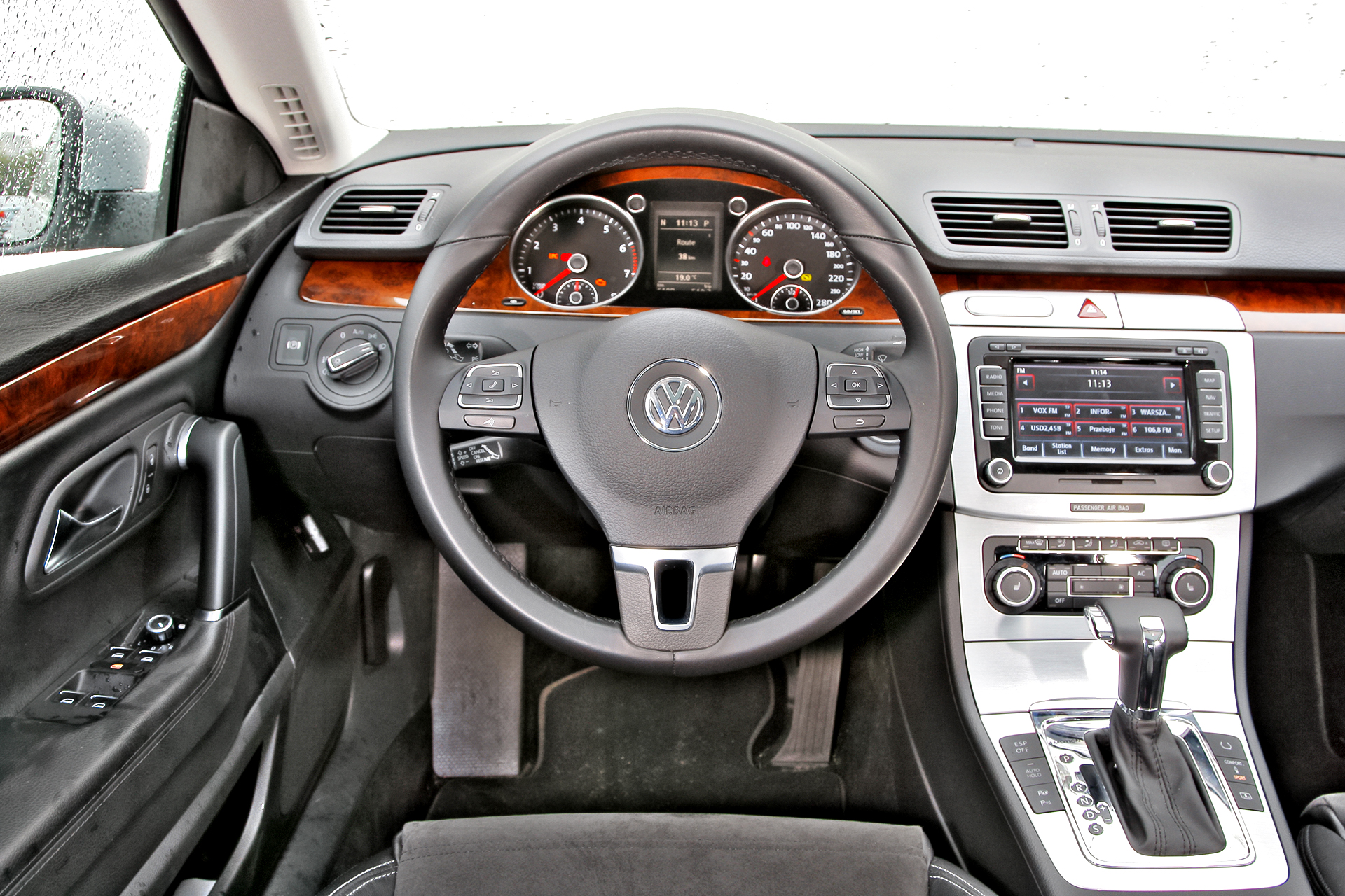 VW Passat CC wnętrze