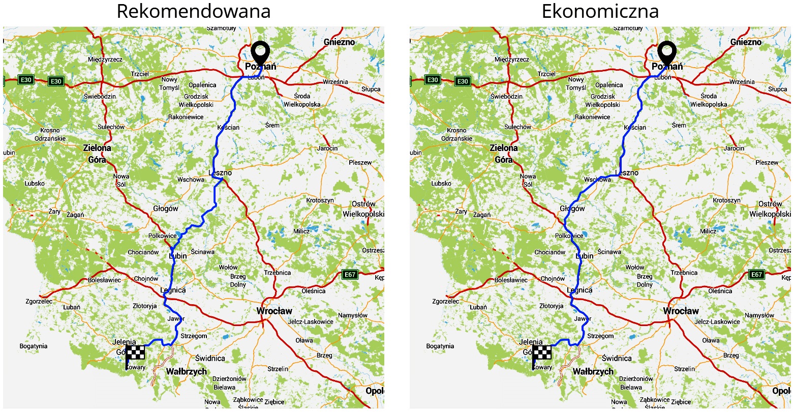 Trasa Poznań-Karpacz