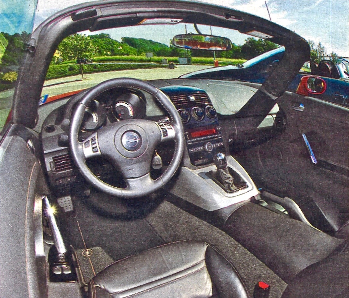 Opel GT – deska rozdzielcza