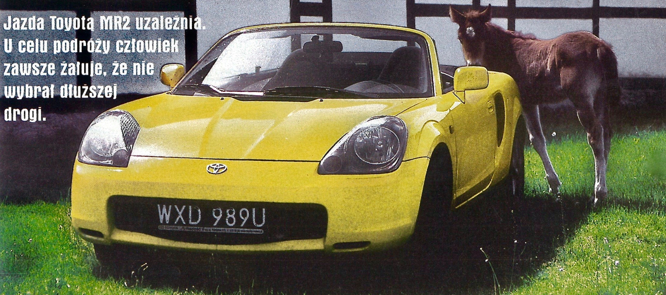 Toyota MR2 – przód