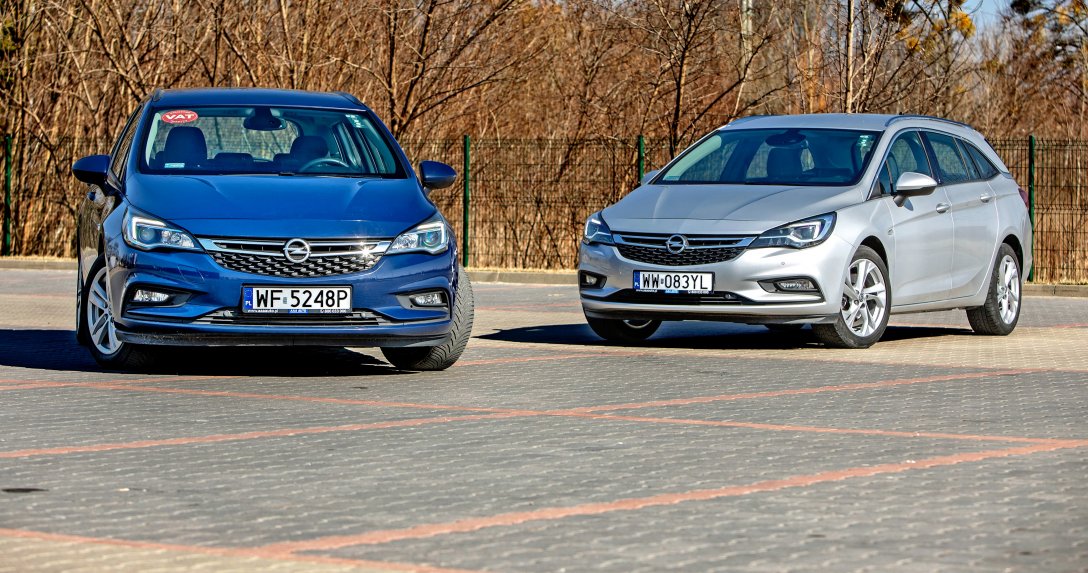 Opel Astra K 1.6 CDTI i 1.6 Turbo – przody
