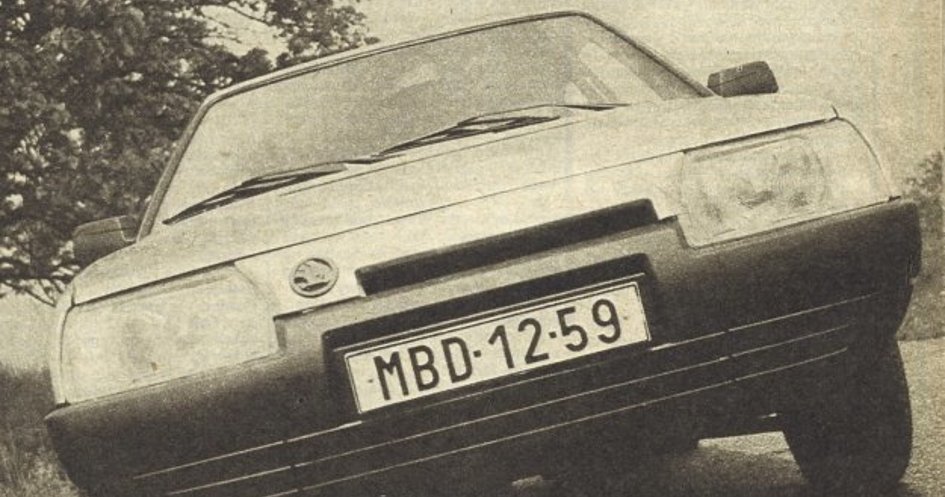 Skoda Favorit – przód