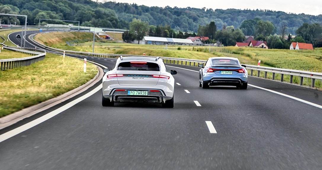 Audi e-tron i Porsche Taycan