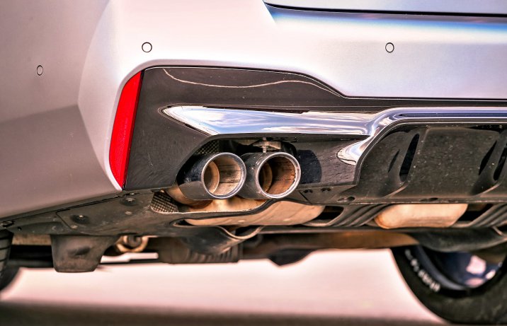 BMW M5 Competition – wydech
