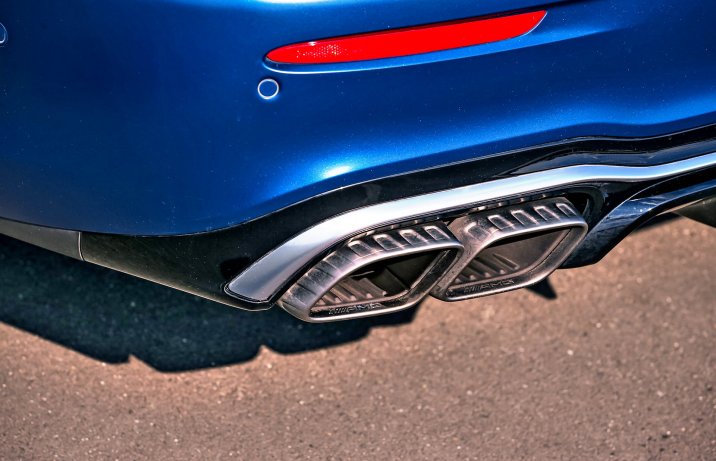 Mercedes-AMG E 63 S 4Matic+ – wydech