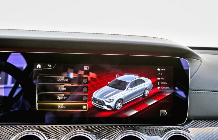Mercedes-AMG E 63 S 4Matic+ – wybór trybów jazdy