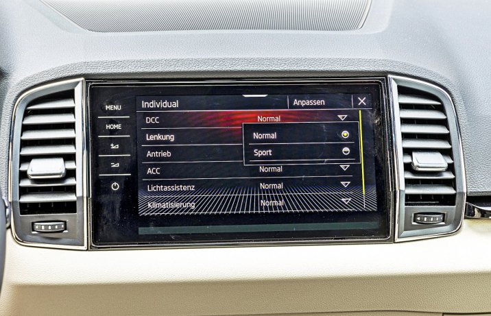 Skoda Karoq 2.0 TDI DSG 4x4 – zawieszenie DCC