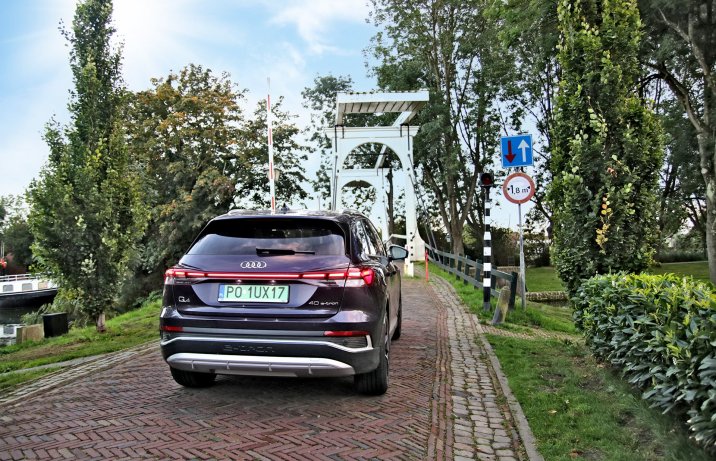 Audi Q4 e-tron 40 S line – w Holandii.