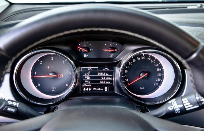 Opel Astra K – wskaźniki