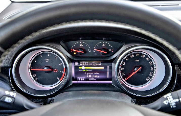 Opel Astra K – wskaźniki