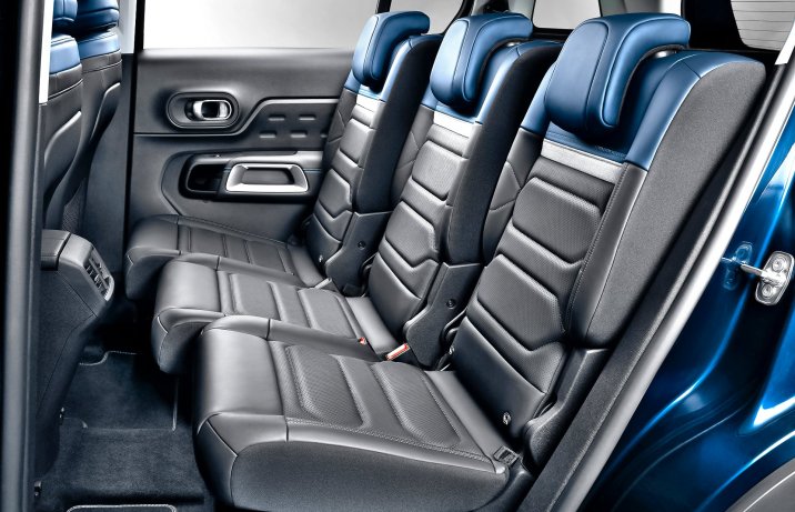 Citroën C5 Aircross – fotele z tyłu