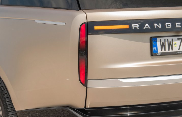 Range Rover - tylne światła
