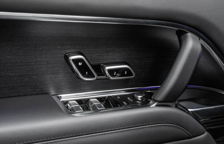 Range Rover - sterowanie fotela