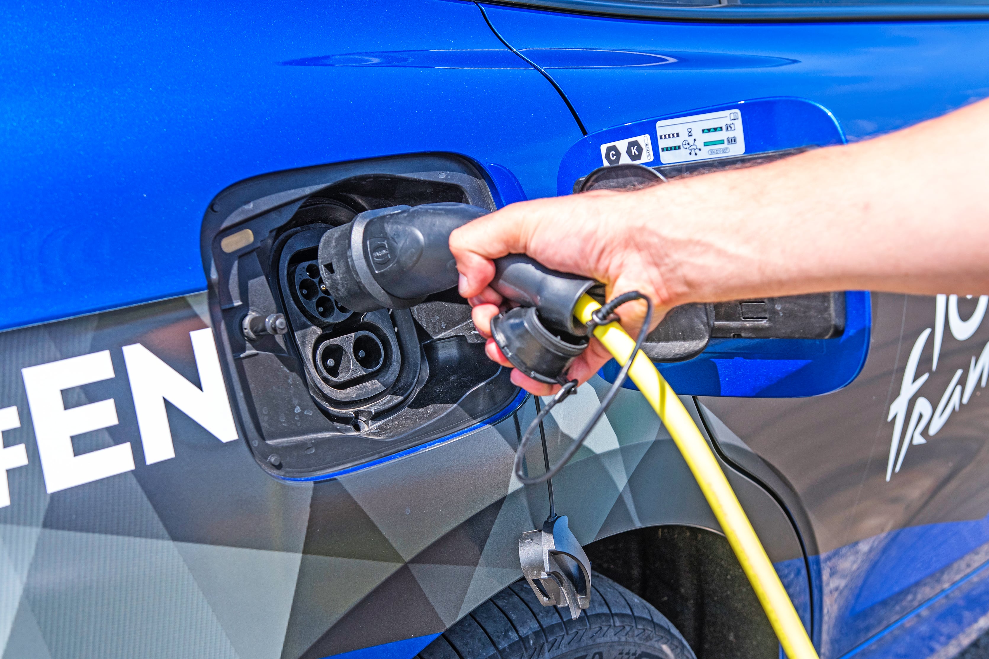 Skoda Enyaq iV ładowanie