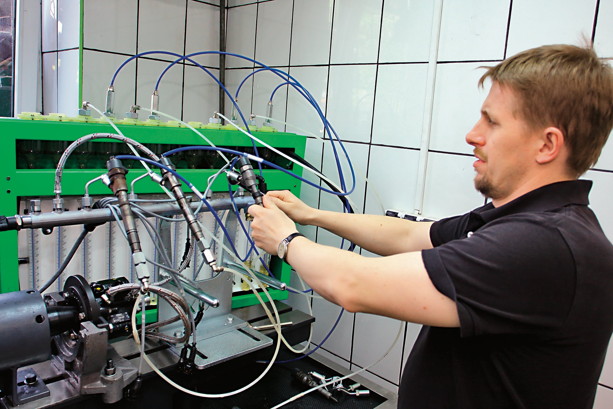 kontrola wydatku wtrysku