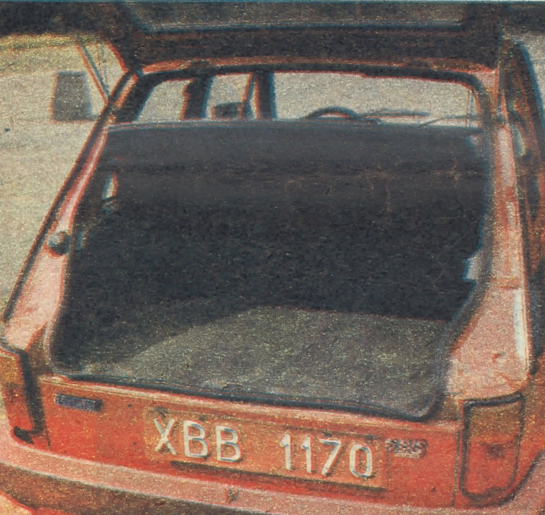 Polski Fiat 126 BIS bagażnik