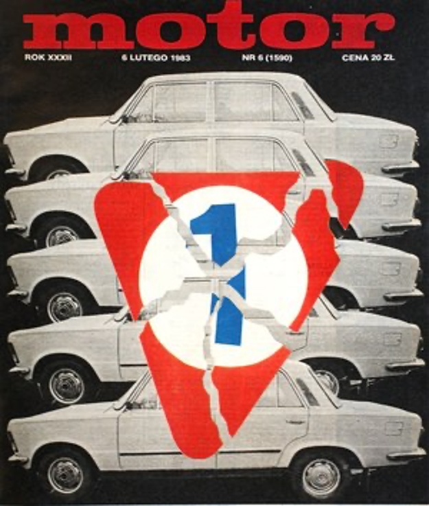 Motor nr 6 z 6 lutego 1983 roku okładka