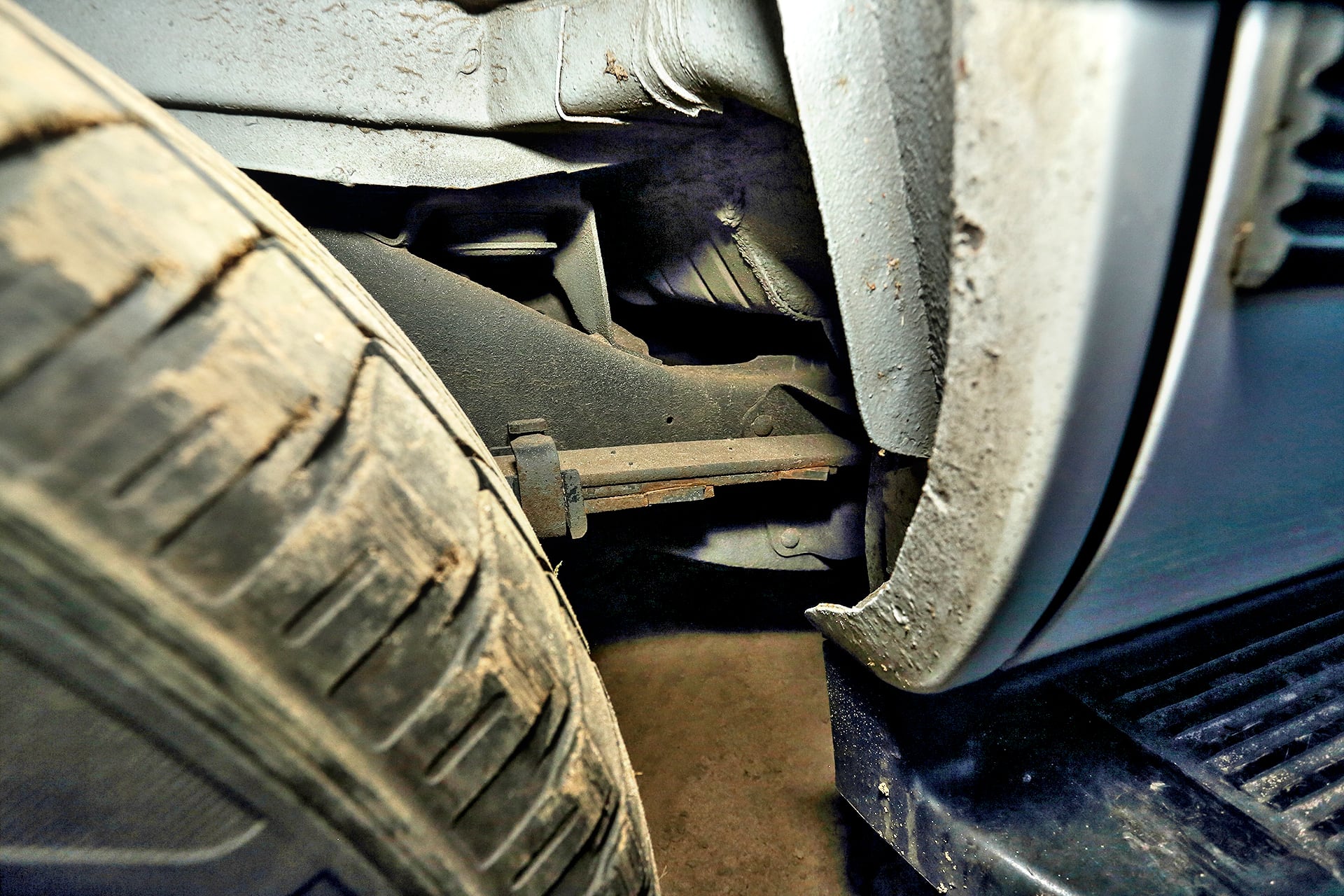 GMC Yukon – ślady rdzy na ramie