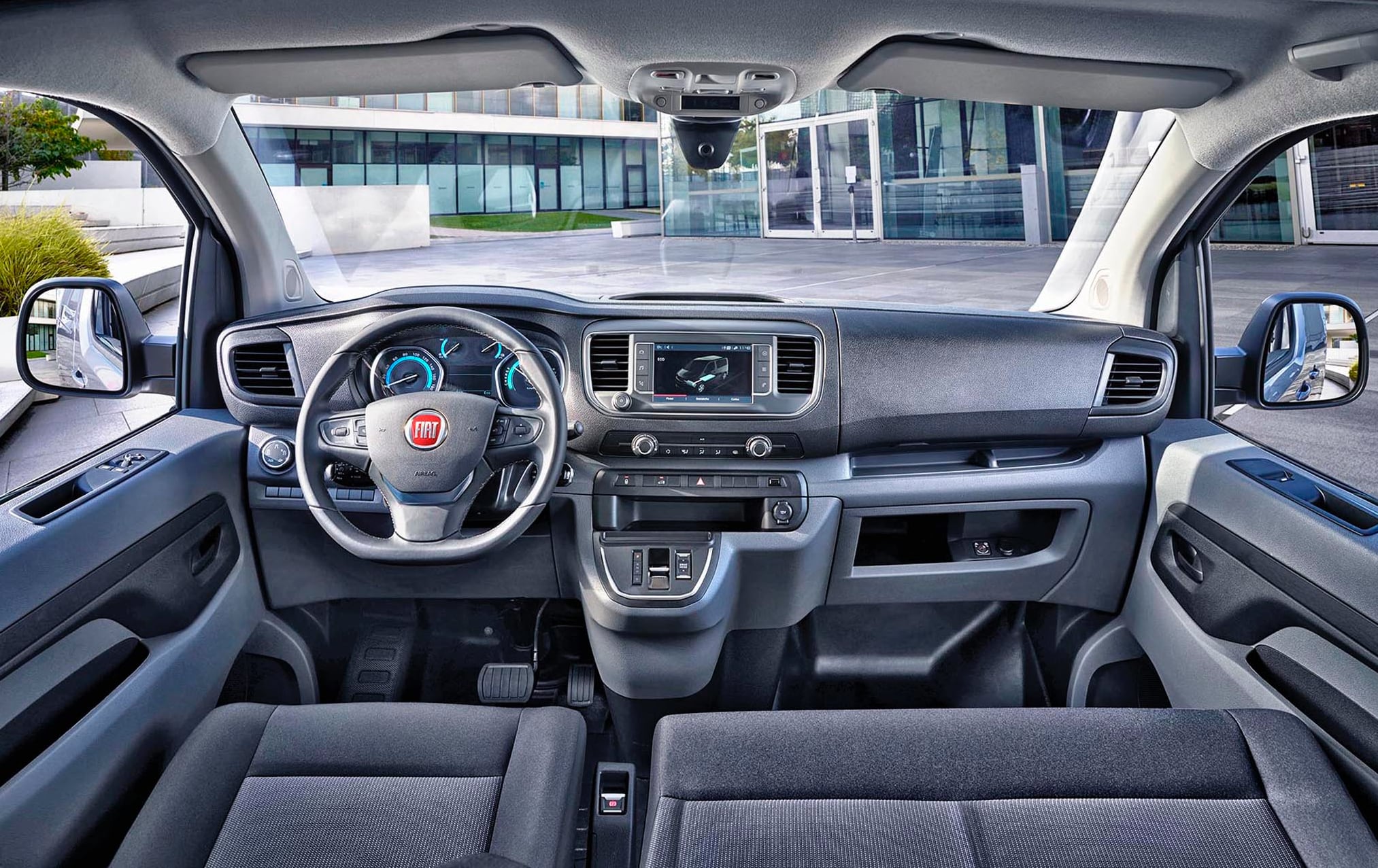 Nowy Fiat Scudo – deska rozdzielcza