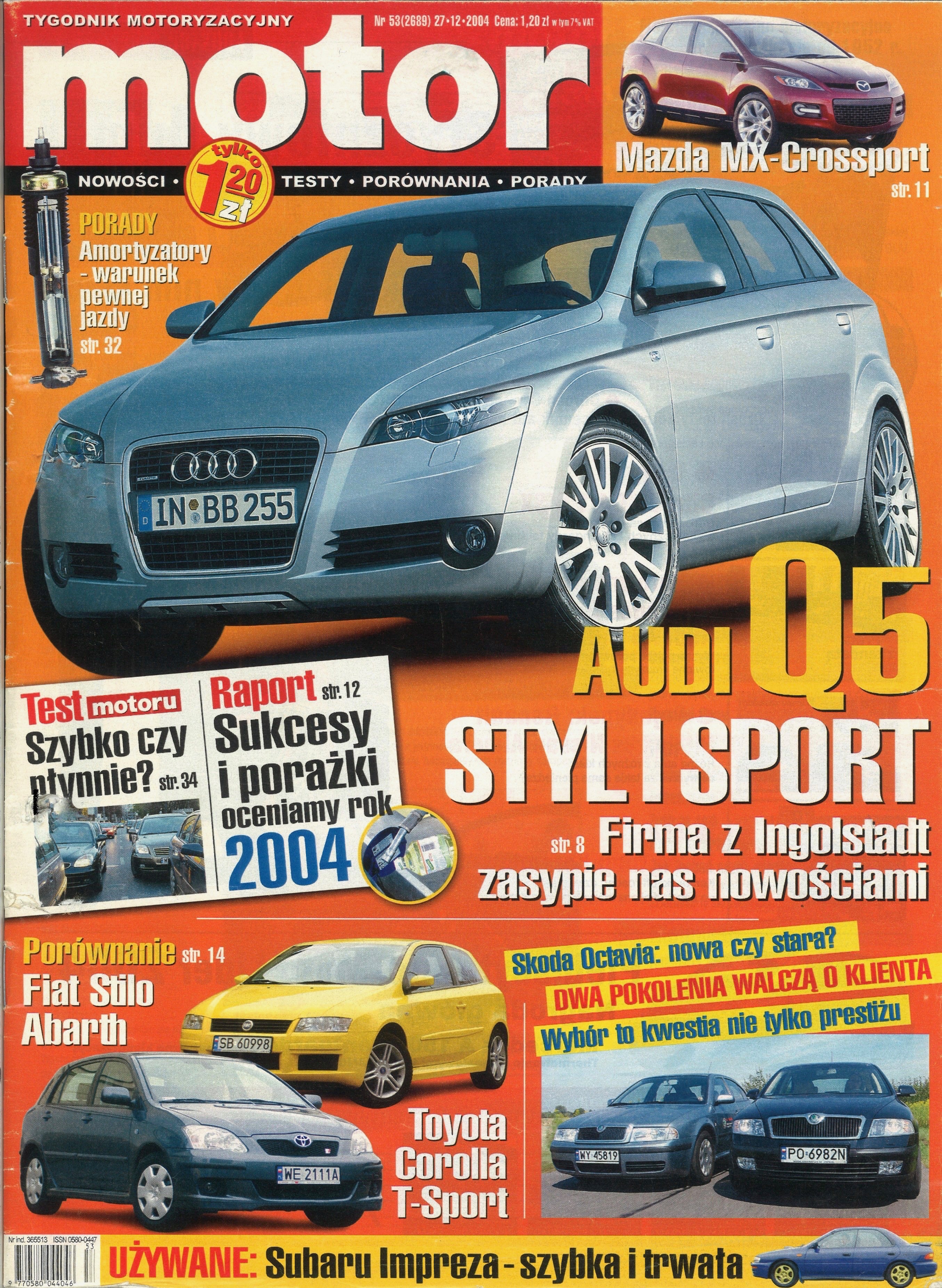 Motor numer 53 z 2004 roku okładka