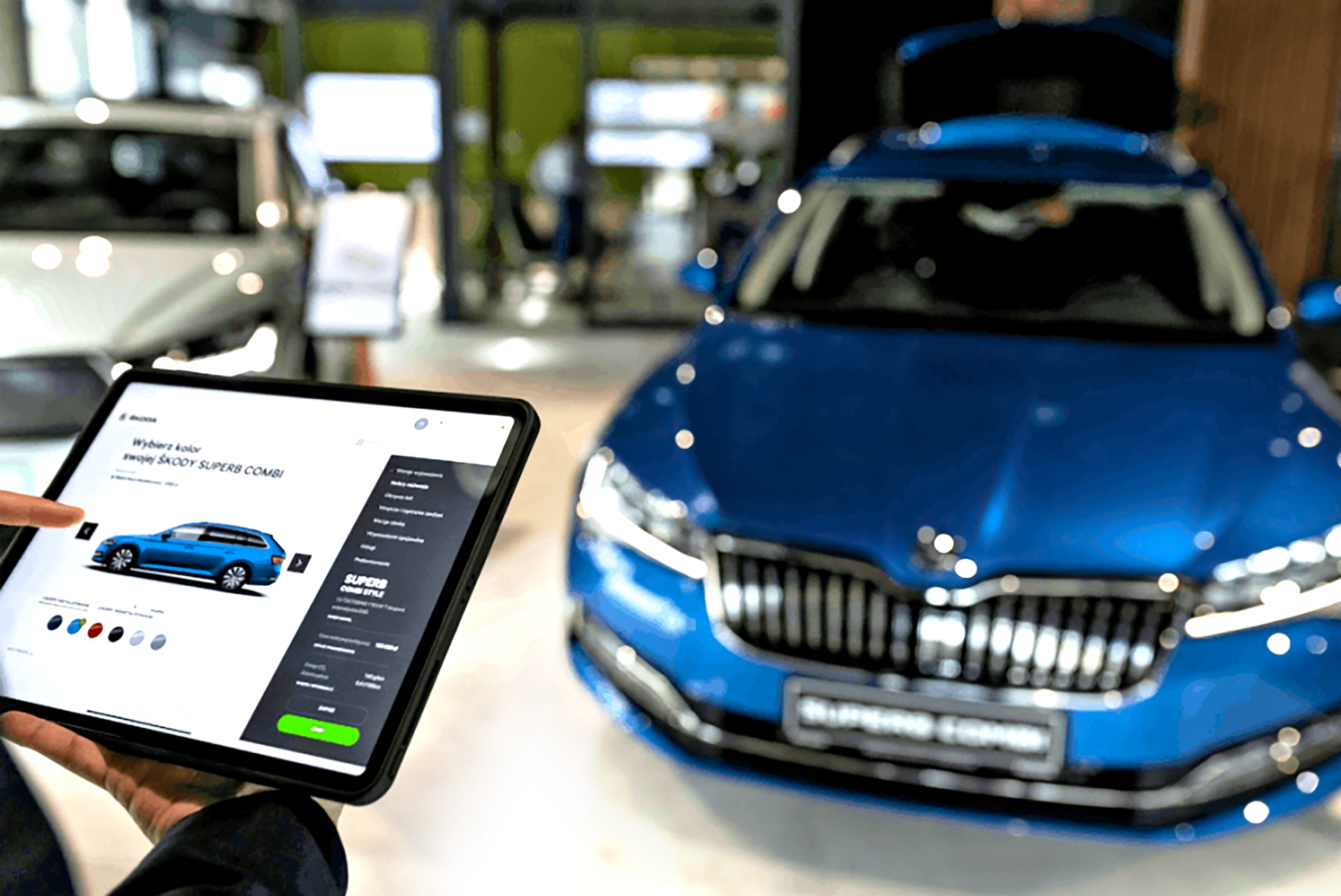 Skoda – konfigurowanie auta na tablecie
