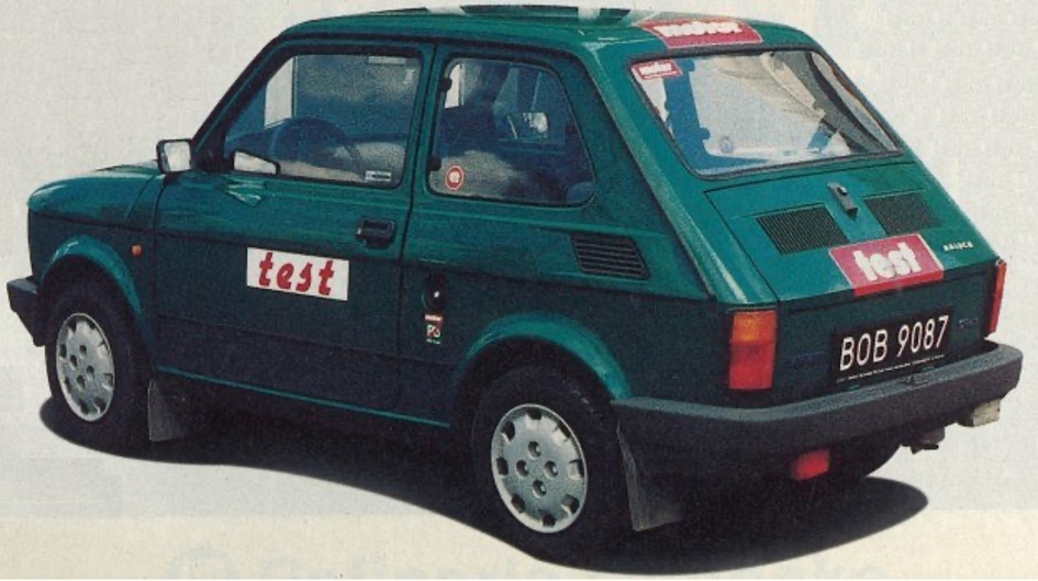 Fiat 126 elx Maluch – bok i tył