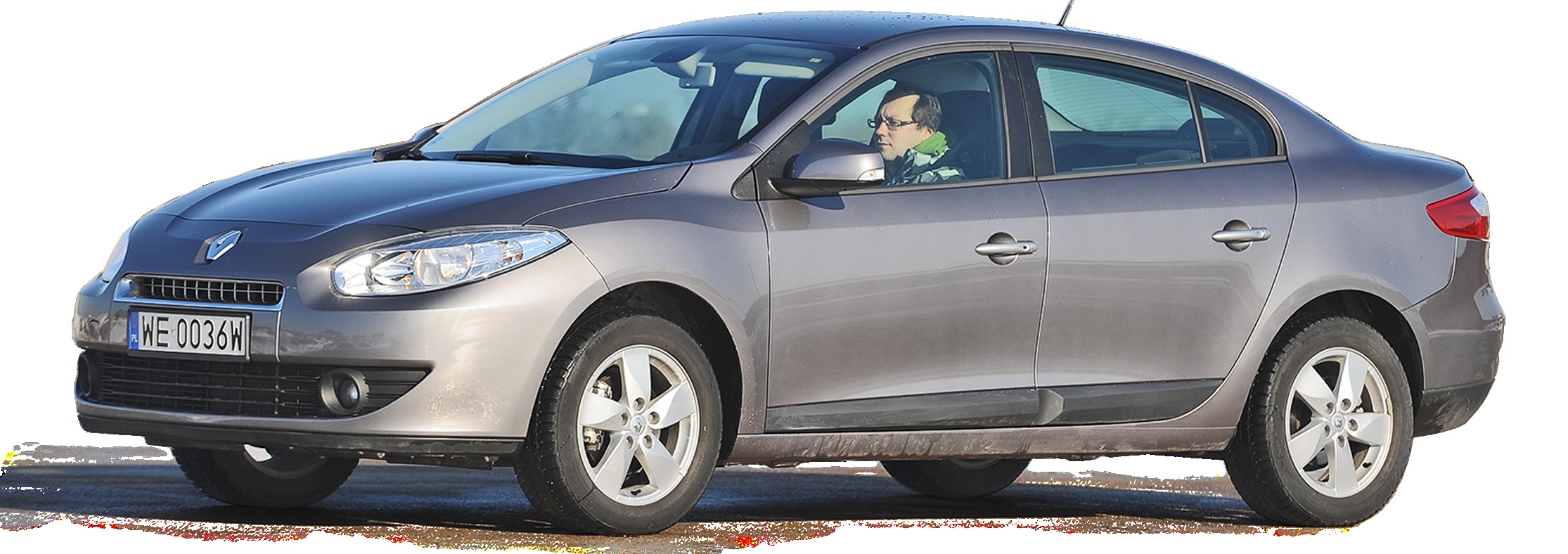 renault fluence przod