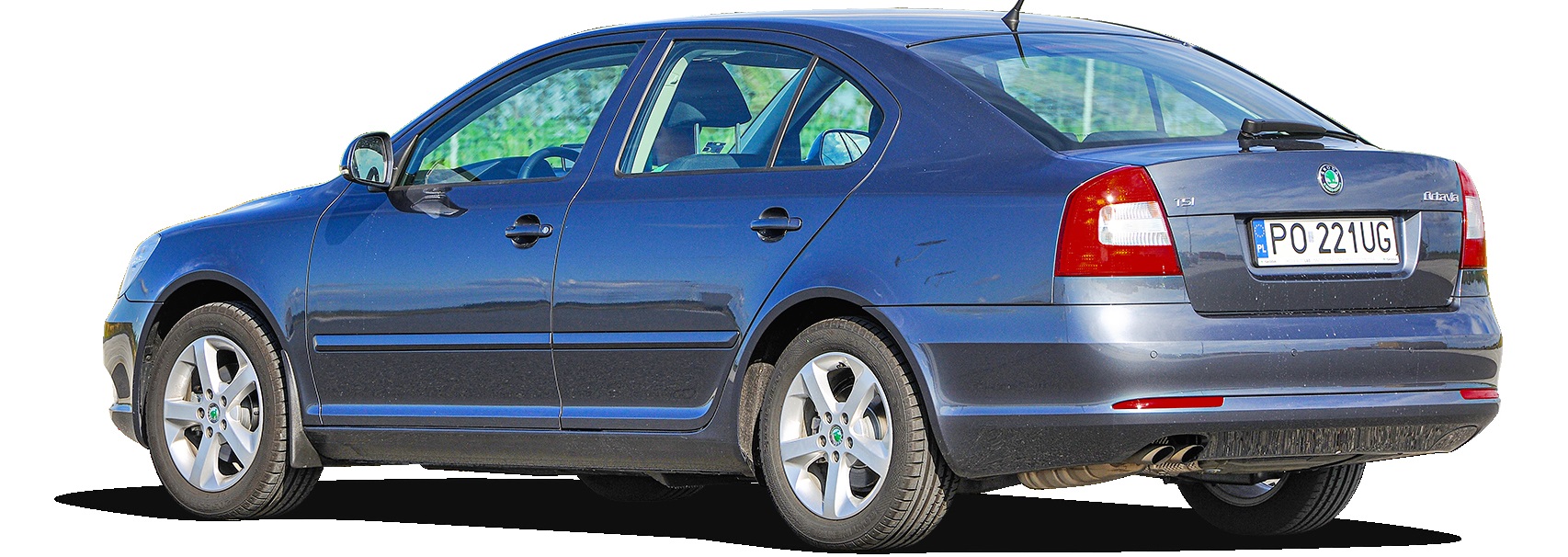 skoda octavia II tyl