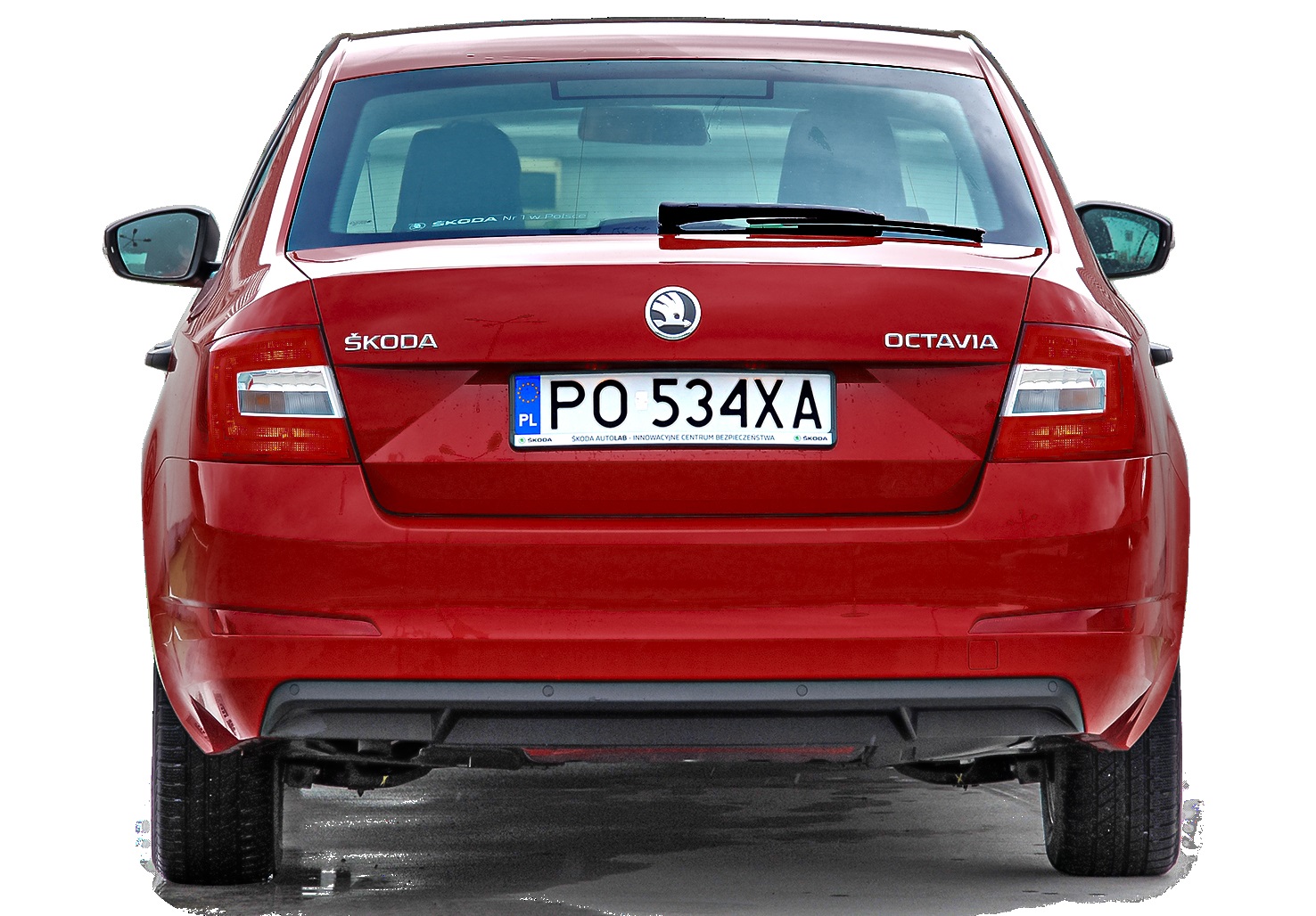 skoda octabia III tyl