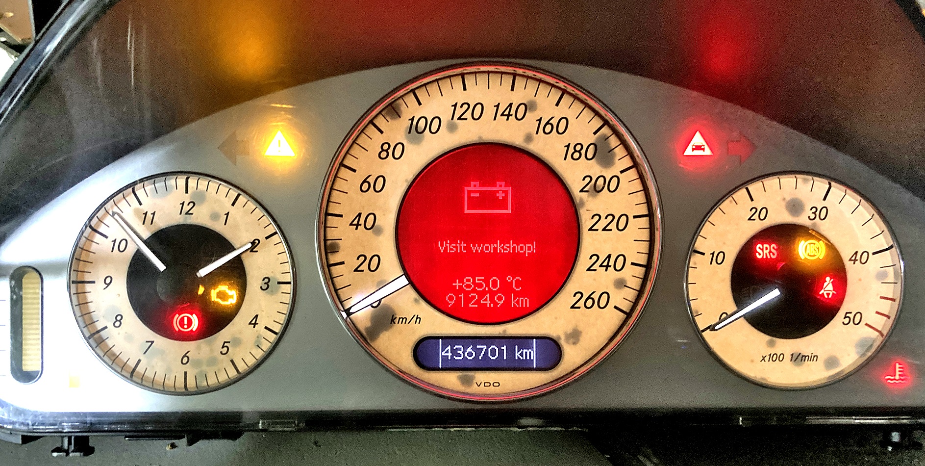 licznik rozladowanie akumulatora