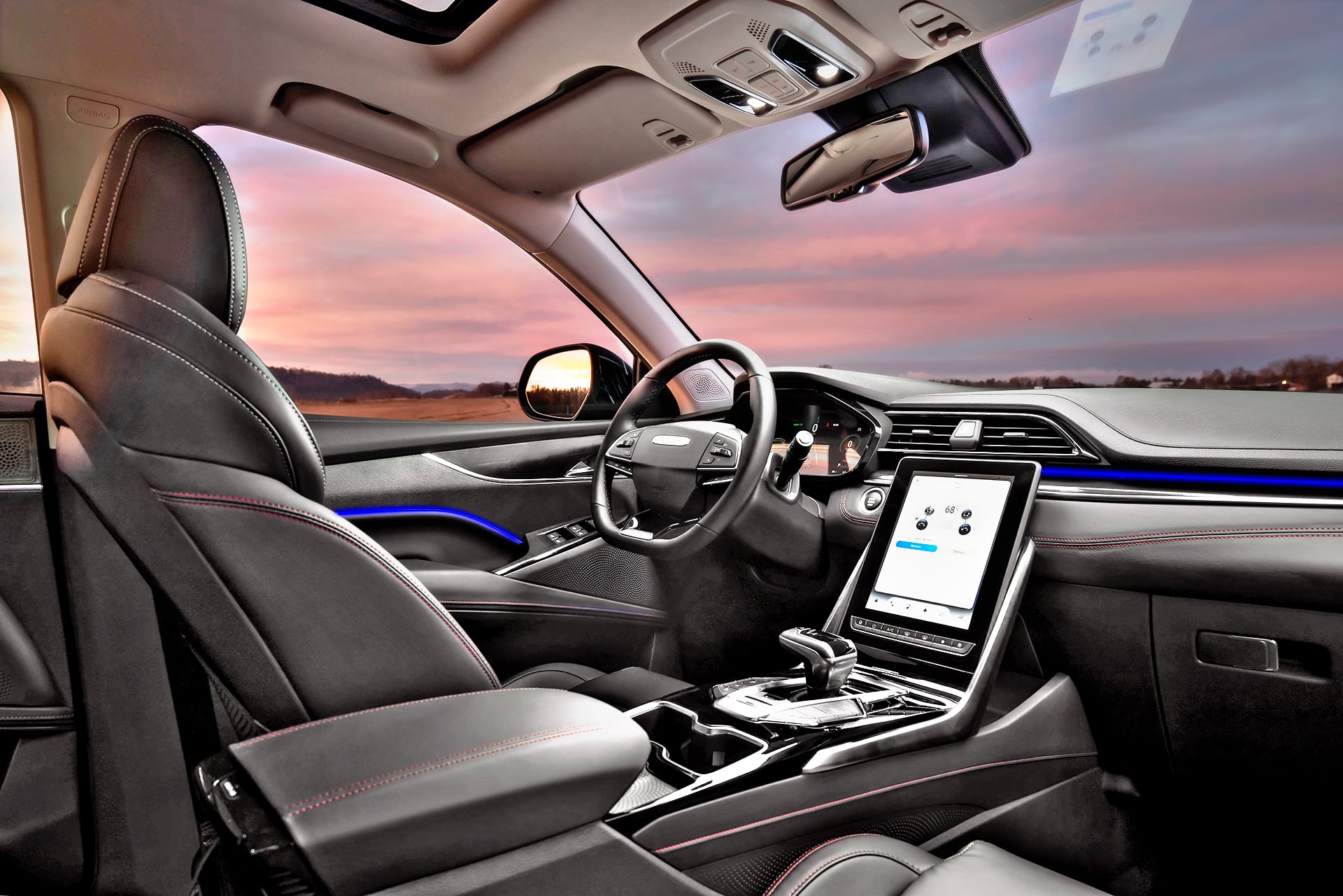 Maxus Euniq 6 – wnętrze