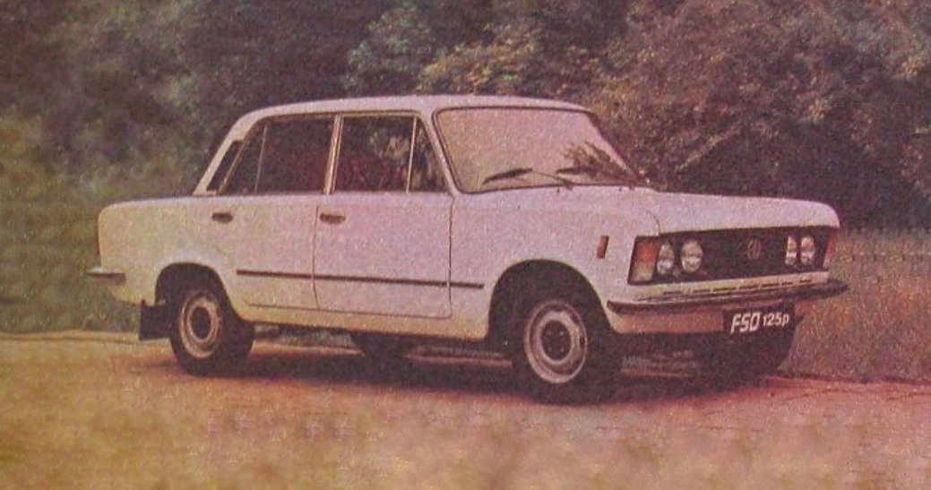 Fiat 125p 1.6 D – bok