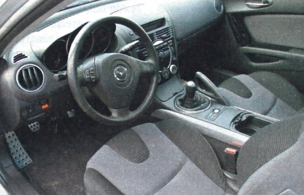Mazda RX-8 – deska rozdzielcza