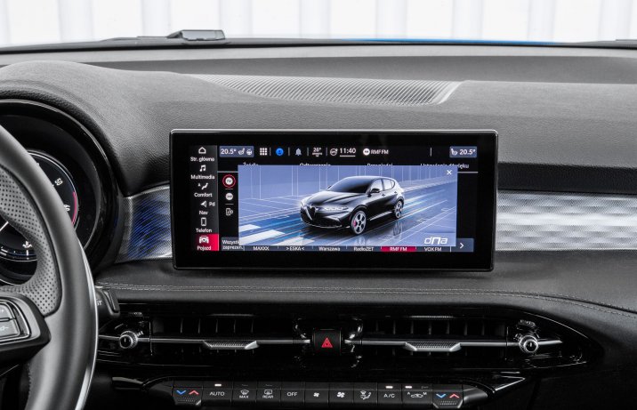 Alfa Romeo Tonale - tryby jazdy