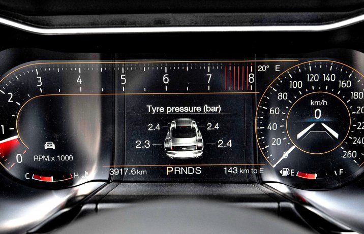 Ford Mustang California Special – wskaźniki