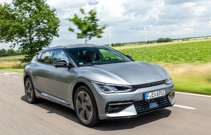 Kia EV6 77,4 kWh AWD - test (2022) - przód