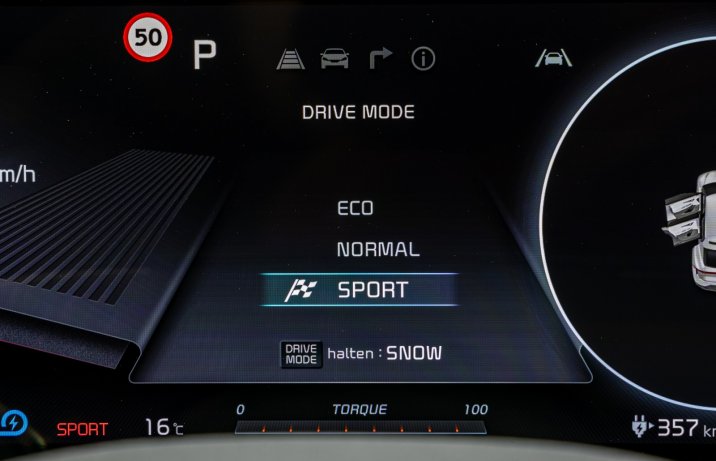 Kia EV6 77,4 kWh AWD - test (2022) - tryby jazdy