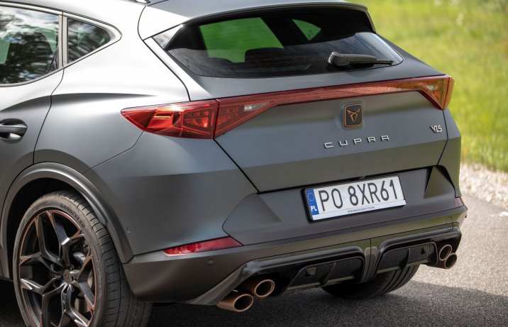 Cupra Formentor VZ5 - wydech