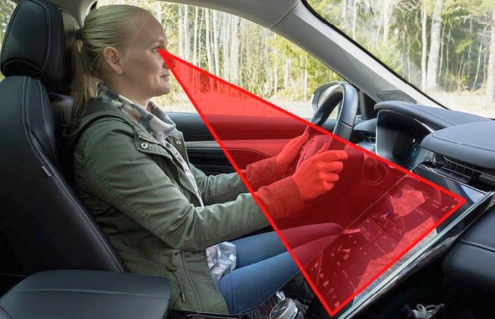 MG Marvel R - ekran dotykowy