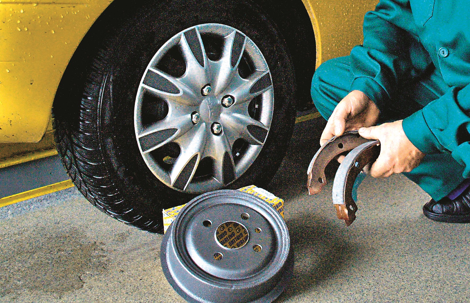 kontrola bebnow hamulcowych